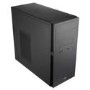 Aerocool QC-203 M-ATX Case USB3 Rubber Coated Fascia Black Interior No PSU