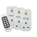ENER002-3 Energenie Wireless Remote Control Sockets