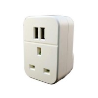 Energenie 3.1A DUAL USB SOCKET AC PASS THRU