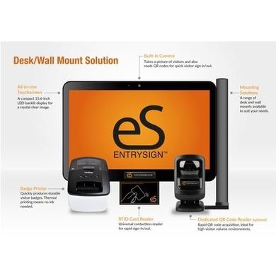 EntrySign Xpress Desk/Wall Mounted Corporate System