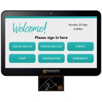 EntrySign System Desk/Wall Mounted Corporate System - No RFID Bolt-On EntrySign System Desk/Wall Mounted Corporate System - No RFID Bolt-On