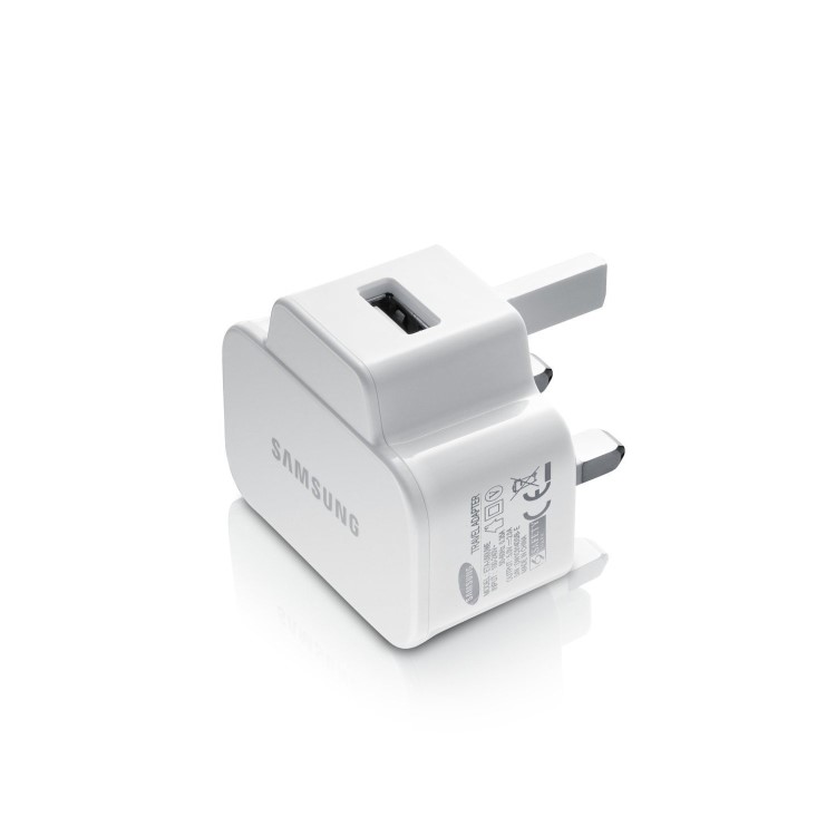 Samsung USB Plug 2 Amp Power Adapter White