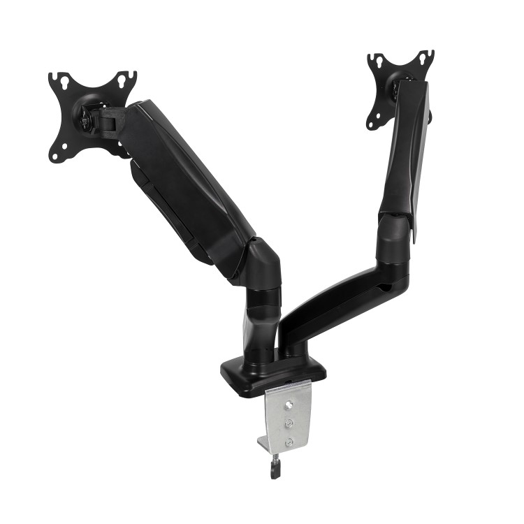 electriQ Premium Dual Monitor Arm for 13" - 32" Monitors