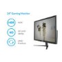 GRADE A3 - electriQ 24" 4K UHD 60Hz FreeSync HDR Gaming Monitor