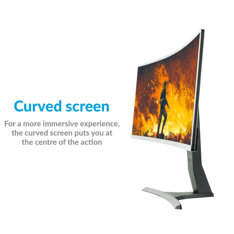 electriQ 35" WQHD UltraWide Curved Gaming Monitor  