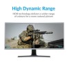 GRADE A2 - electriQ 35&quot; WQHD 100Hz HDR FreeSync Curved UltraWide Gaming Monitor  