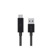 Belkin 3.1 USB-A to USB-C Cable USB Type-C - Black Belkin 3.1 USB-A to USB-C Cable USB Type-C - Black