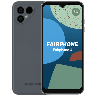 Fairphone 4 Grey 6.3" 256GB 5G Unlocked & SIM Free Smartphone