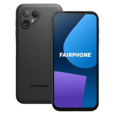 Fairphone 5 256GB 5G SIM Free Smartphone - Matte Black