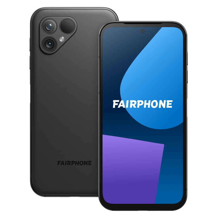Refurbished Fairphone 5 Matte Black 6.46" 128GB 5G Unlocked & SIM Free Smartphone