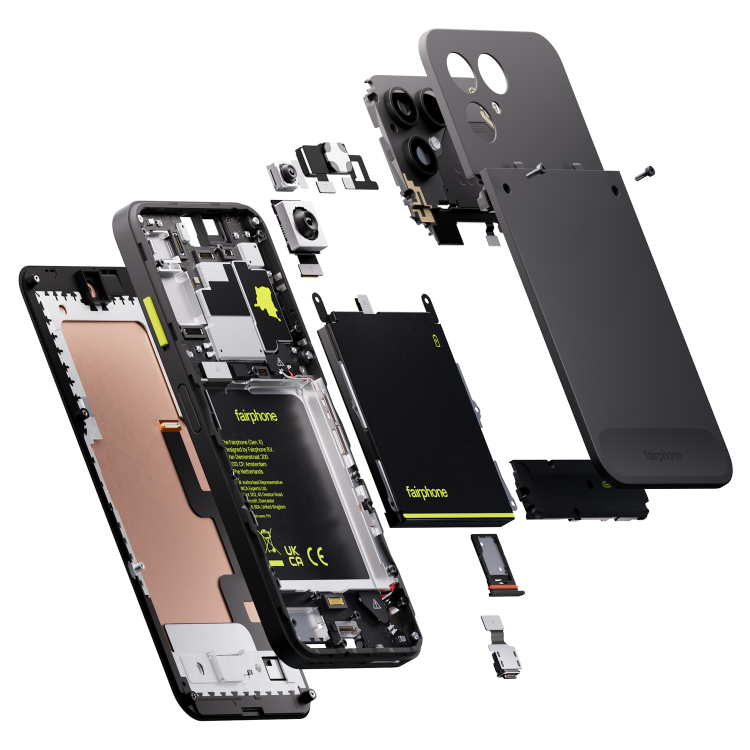 Fairphone Gen 6+ Horizon Black 6.3" 256GB 5G Unlocked & SIM Free Smartphone