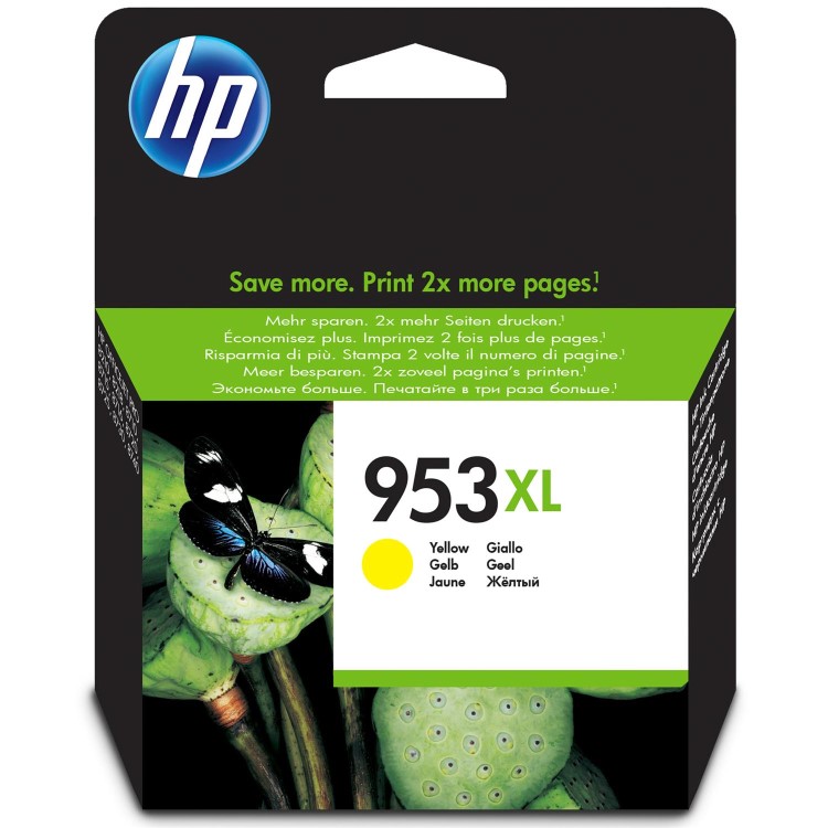 HP 953XL High Yield Yellow Original Ink Cartridge