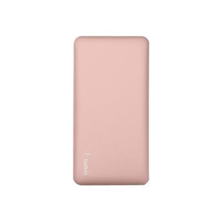 Belkin 5000mAh Battery Pack 2.4amp Output & Input Micro USB Cable - Rose Gold