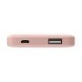 Belkin 5000mAh Battery Pack 2.4amp Output & Input Micro USB Cable - Rose Gold