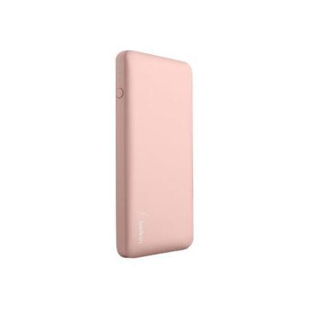 Belkin 5000mAh Battery Pack 2.4amp Output & Input Micro USB Cable - Rose Gold
