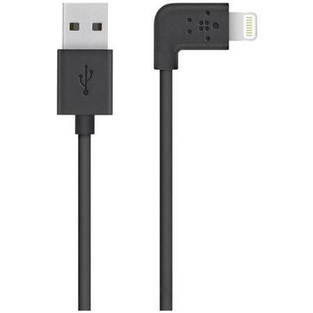 Belkin MIXIT 90° Lightning to USB Cable 1.2M - Black