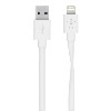 Belkin MIXIT Flat Lightning to USB Cable - White