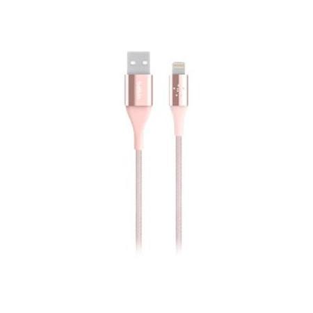 Belkin Premium Lightning to USB Cable with Kevlar Material 2.4Amp 1.2M Rose Gold