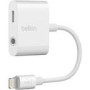 Belkin 3.5 mm Audio + Charge RockStar - White