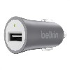 Belkin MIXIT Metallic Car Charger - Grey