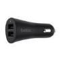 Belkin Dual USB Car Charger 2 x 2.4Amp - Black
