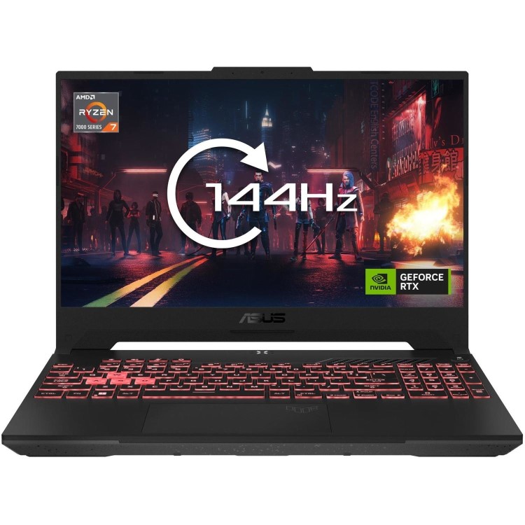 Asus TUF A15 AMD Ryzen 7 16GB 512GB RTX 4050 144Hz FHD 15.6 Inch Windows 11 Gaming Laptop