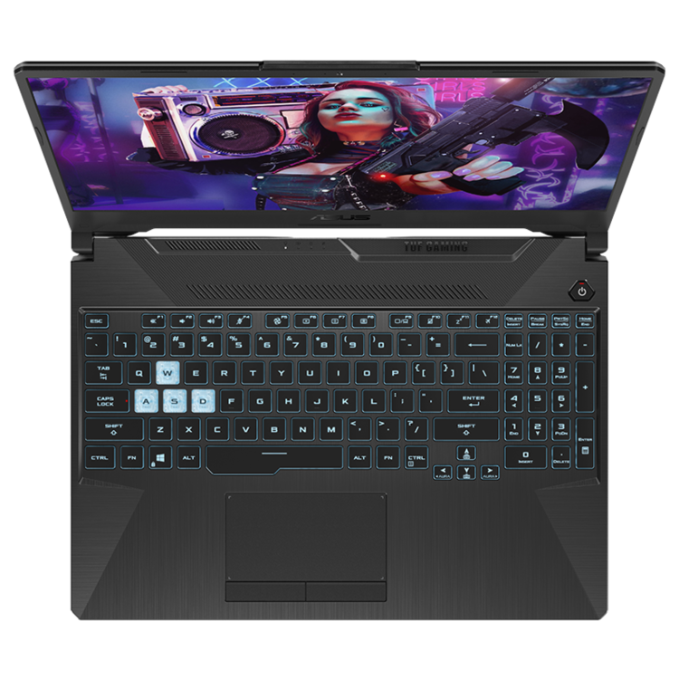 ASUS TUF A17 FA706NF-HX006W AMD Ryzen 5 16GB RAM 512GB SSD RTX 2050 144Hz 17.3 Inch Windows 11 Gaming Laptop