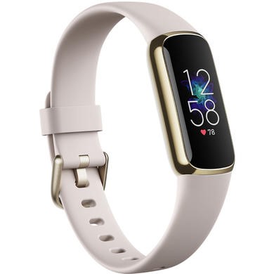 Fitbit Luxe Fitness Tracker - Lunar White / Soft Gold