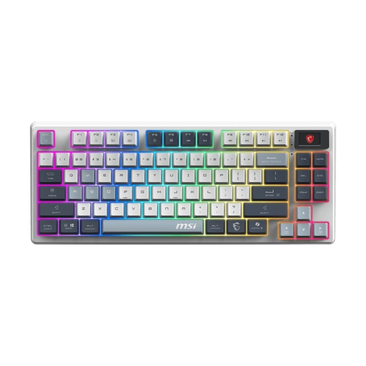 MSI FORGE GK600 TKL W SKY UK Keyboards Yes Wireless Yes Gaming Keyboard White/Black