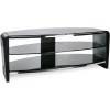 Alphason FRN1100/3BLK/BK Francium TV Stand for up to 50&quot; TVs - Black