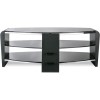 Alphason FRN1100/3BLK/BK Francium TV Stand for up to 50&quot; TVs - Black
