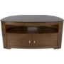 Blenheim Affinity Curved TV Stand 1100 Walnut / Black Glass