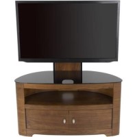 Refurbished AVF FSL1000BLEW Blenheim Affinity Curved Combi TV Stand 1000 Walnut / Black Glass Refurbished AVF FSL1000BLEW Blenheim Affinity Curved Combi TV Stand 1000 Walnut / Black Glass