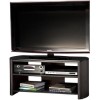 Alphason FW1100-BV/B Finewoods TV Stand for up to 50&quot; TVs - Black/Oak