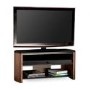 Alphason FW1100-W/B Finewoods HiFi and TV Stand for up to 50" TVs - Walnut