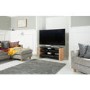 Alphason FW1100-W/B Finewoods HiFi and TV Stand for up to 50" TVs - Walnut