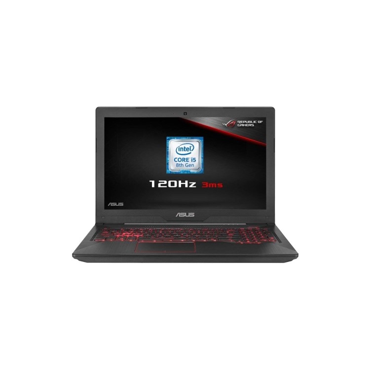 Asus FX504 Core I5-8300H 8GB 256GB + 1TB GeForce GTX 1060 15.6 Inch Windows 10 Gaming Laptop With Bag & Mouse