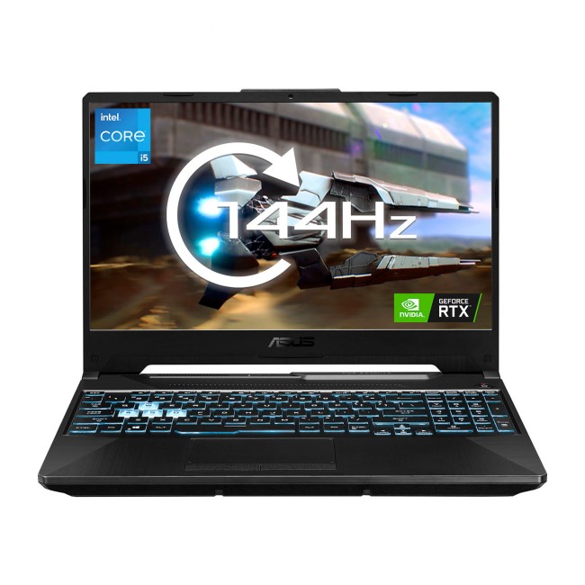 ASUS TUF Gaming F15 Core i5-11400H 8GB 512GB SSD RTX 3050 144Hz FHD 15.6 Inch Windows 10 Gaming Laptop