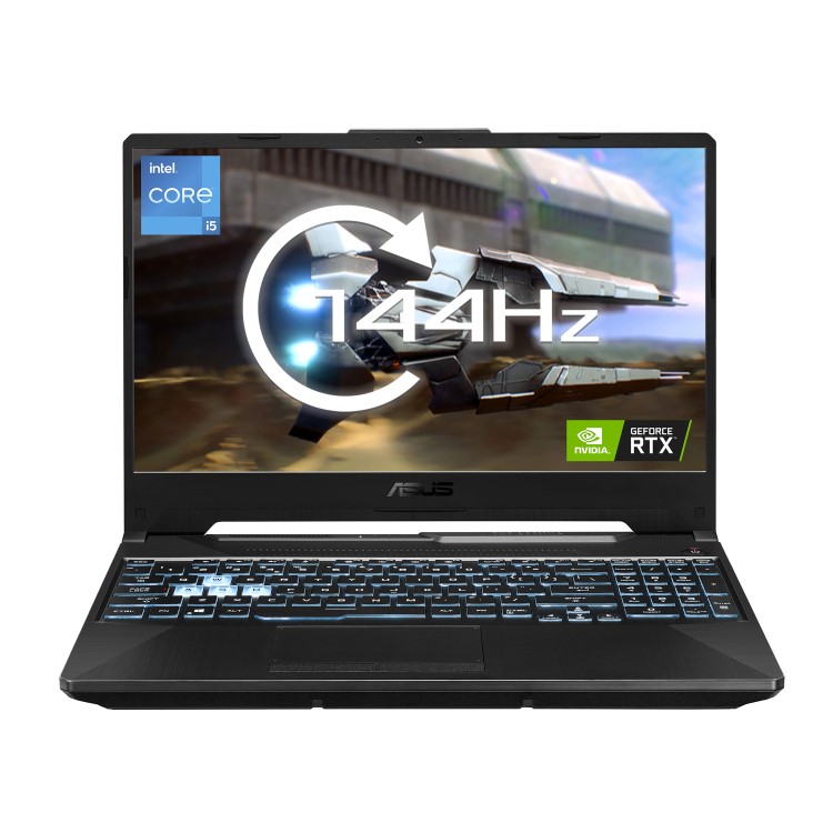 ASUS TUF F15 FX506HE-HN011W Intel Core i5 8GB RAM 512GB SSD RTX 3050 Ti 144Hz 15.6 Inch Windows 11 Home Gaming Laptop