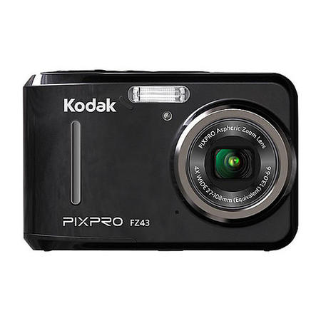 Kodak PIXPRO FZ43 Black Camera 16MP 4xZoom 2.7"LCD 27mm Wide
