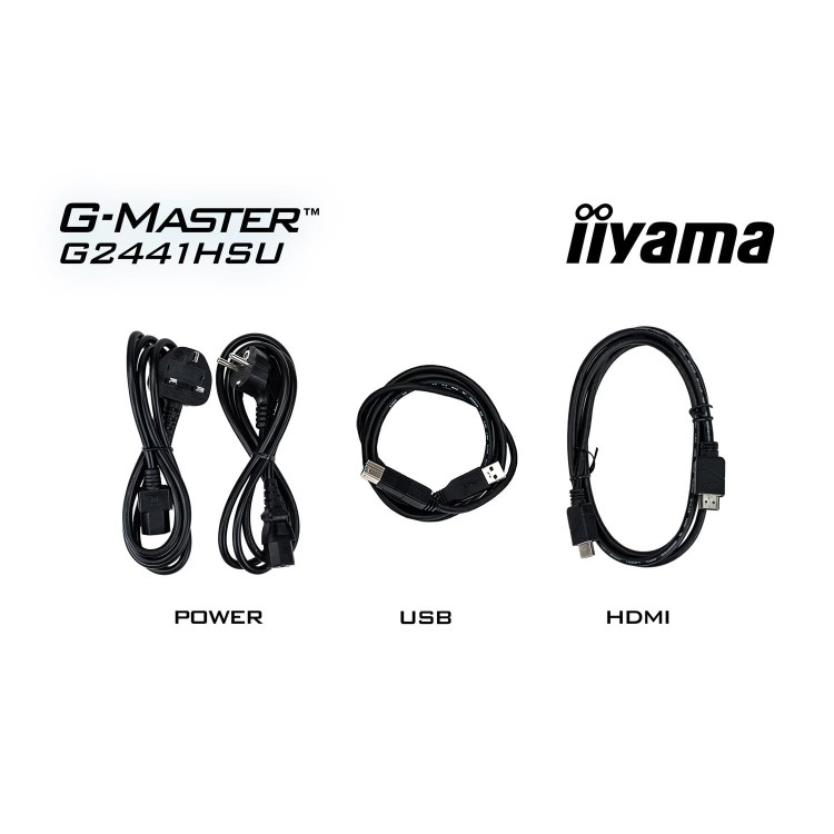 iiyama G-MASTER G2441HSU 24" IPS Full HD 144Hz 1ms Gaming Monitor