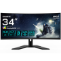 GIGABYTE G34WQCP 34" VA QHD 180Hz 1ms Curved Gaming Monitor