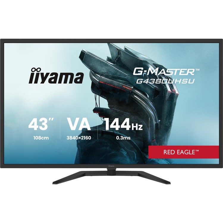 iiyama G-Master G4380UHSU 43" VA 4K UHD 144Hz 0.3ms Gaming Monitor