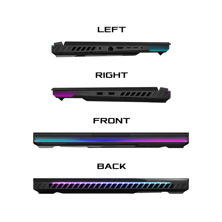 Refurbished ASUS ROG Strix SCAR 16 G634JZ-NM041W Intel Core i9 32GB RAM 2TB SSD RTX 4080 16 Inch Windows 11 Home Gaming Laptop