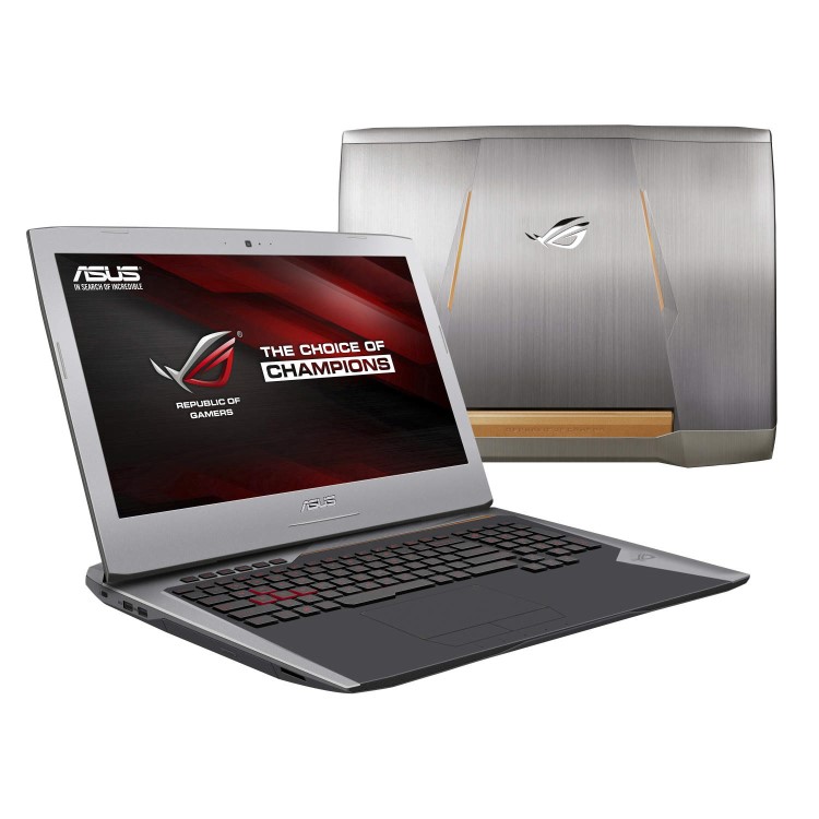 Asus G752VT ROG Core i7-6700HQ 16GB 1TB + 128GB SSD Blue-Ray NVIDIA GeForce GTX970M 17.3" FHD Windows 10 Gaming Laptop