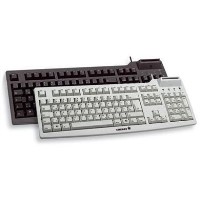 Cherry USB Wired Full Size Standard Smartcard Keyboard Black English Layout