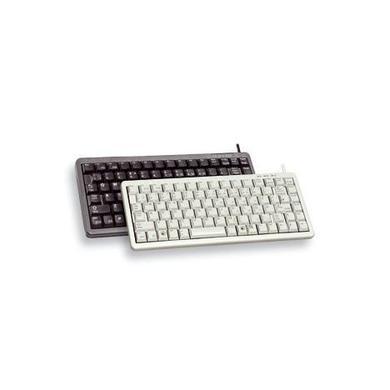 Cherry USB/PS2 Wired mini Standard low profile Keyboard Black English Layout