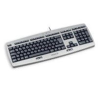 Cherry CyMotion Expert G86-22000 PS/2/USB Keyboard - Grey