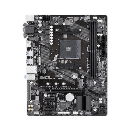 Gigabyte GA-A320M-S2H motherboard Socket AM4 Micro ATX AMD A320
