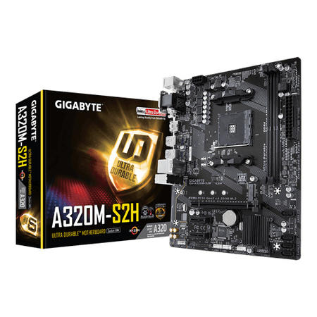 Gigabyte GA-A320M-S2H motherboard Socket AM4 Micro ATX AMD A320